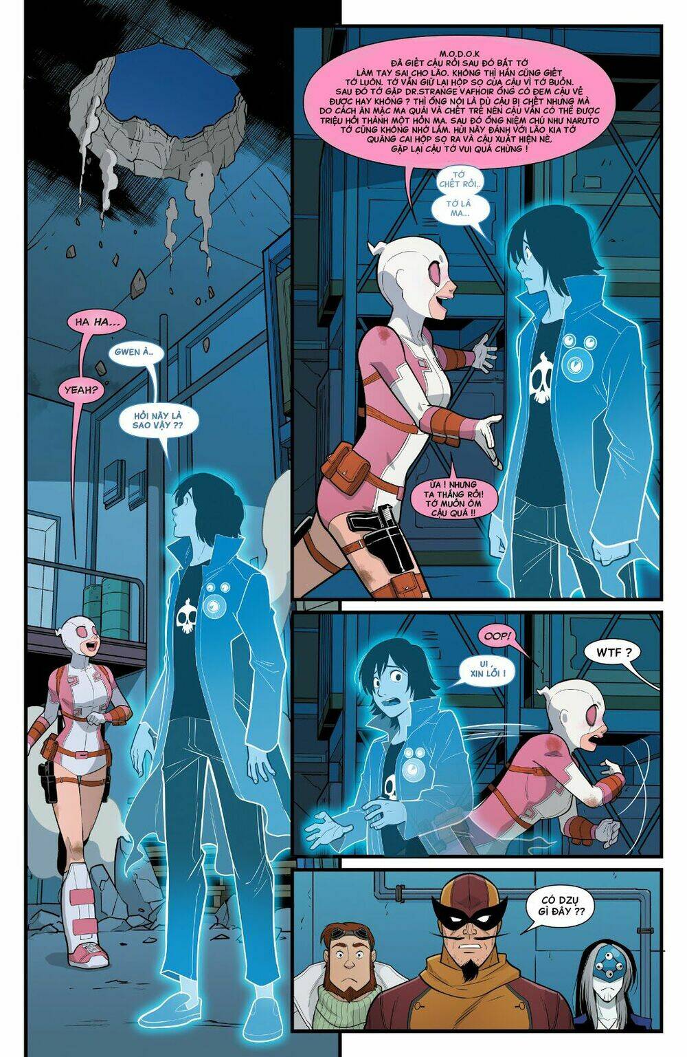 gwenpool siêu phàm chapter 4 21
