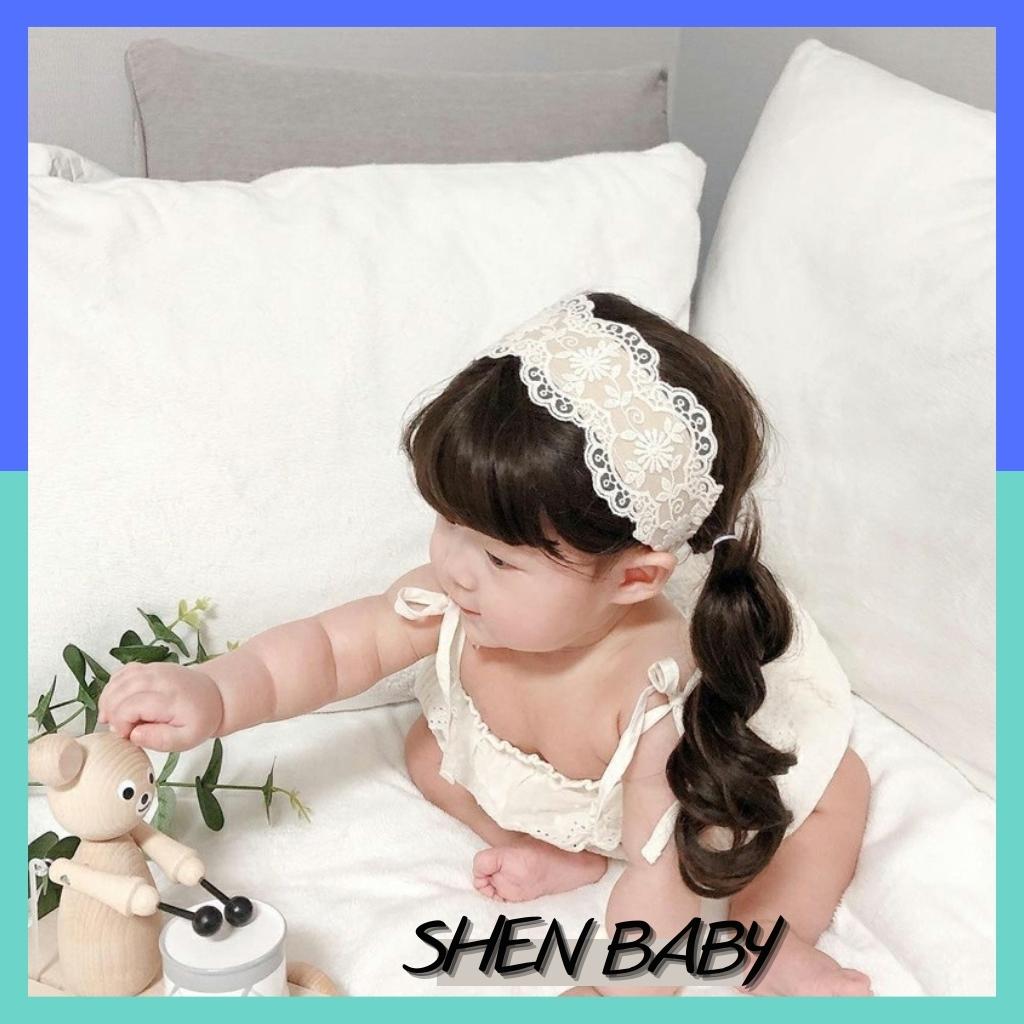 Bộ tóc giả đội đầu siêu dễ thương cho bé gái TG01 Mimo Baby