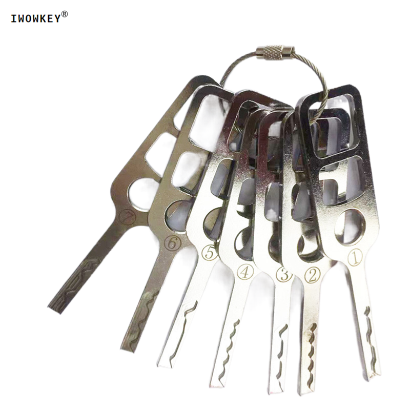 7pcs/lôHu66vìVolkswagenHu66Xe hơiCửaKhóaKhai mạcvớiThẳngXử lýTự độngThợ khóaCông cụ