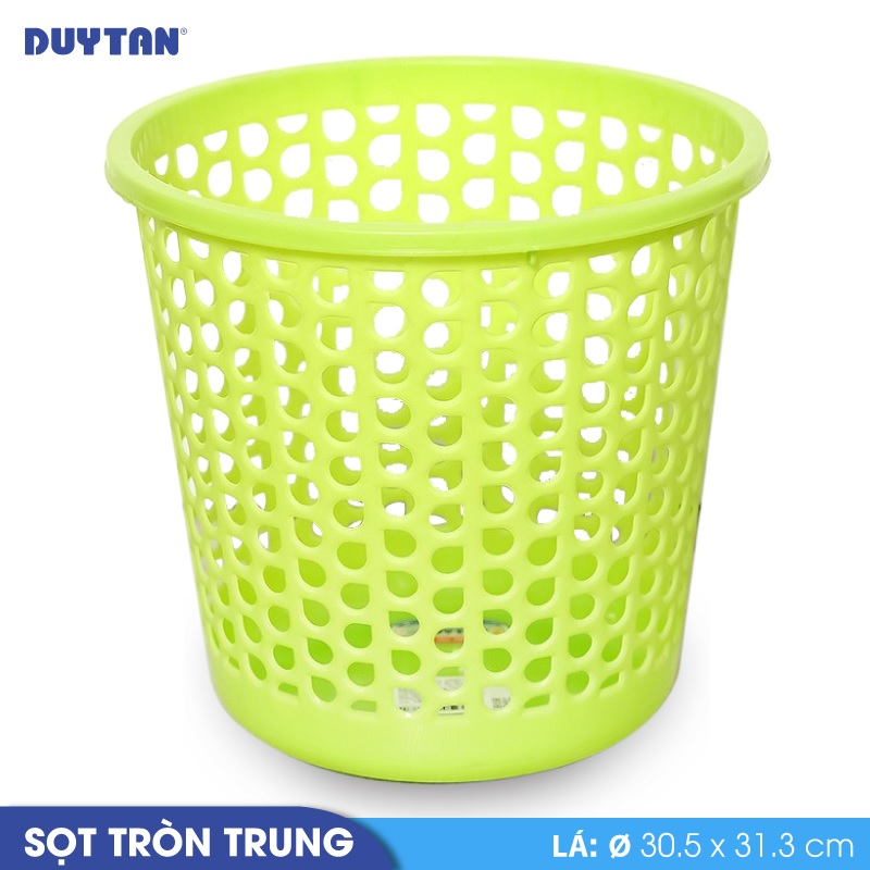 Sọt tròn trung nhựa Duy Tân - 22698 - Giao màu ngẫu nhiên - Hàng chính hãng