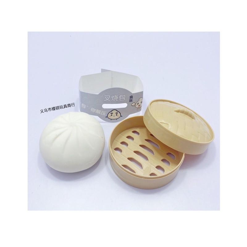 Squishy bánh bao mềm dẻo đồ chơi cầm tay bóp giúp xả stress chất liệu TPR an toàn sức khỏe