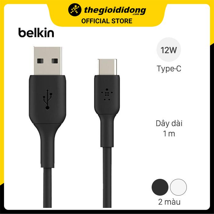 Cáp Type C 1m Belkin CAB001 - Hàng chính hãng