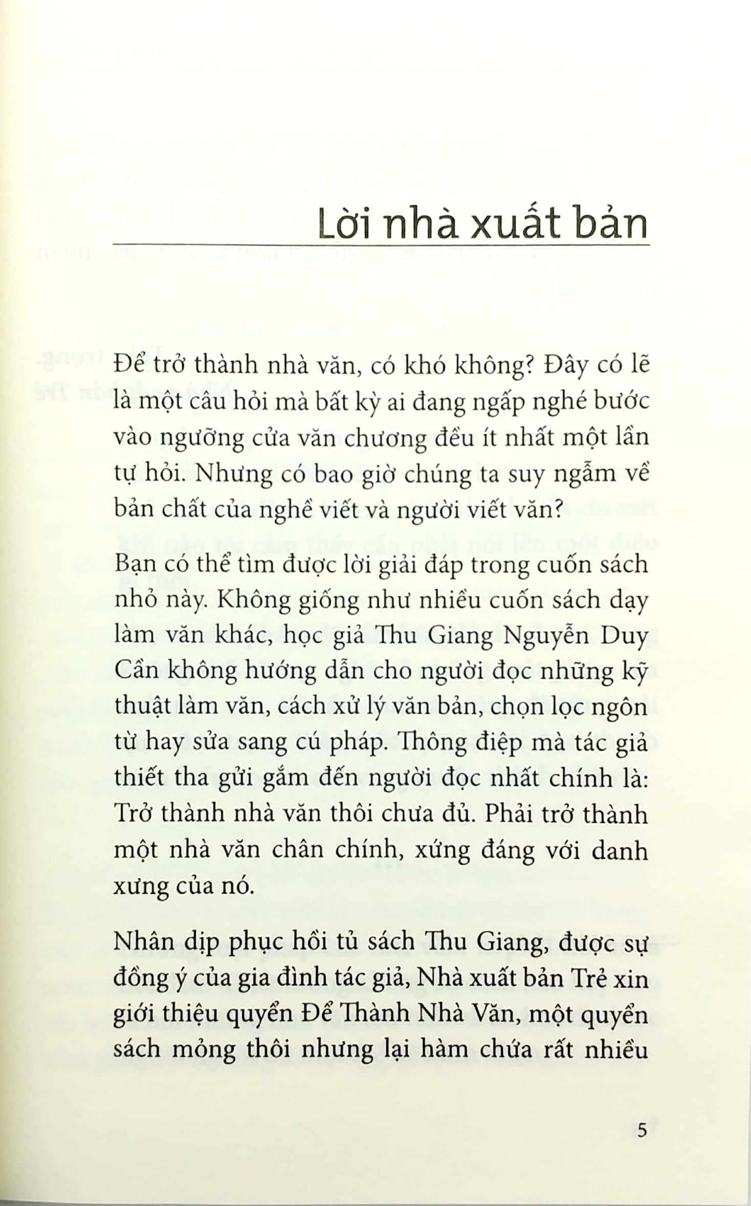 Sách Để Thành Nhà Văn (Tái Bản 2021) - ảnh 6