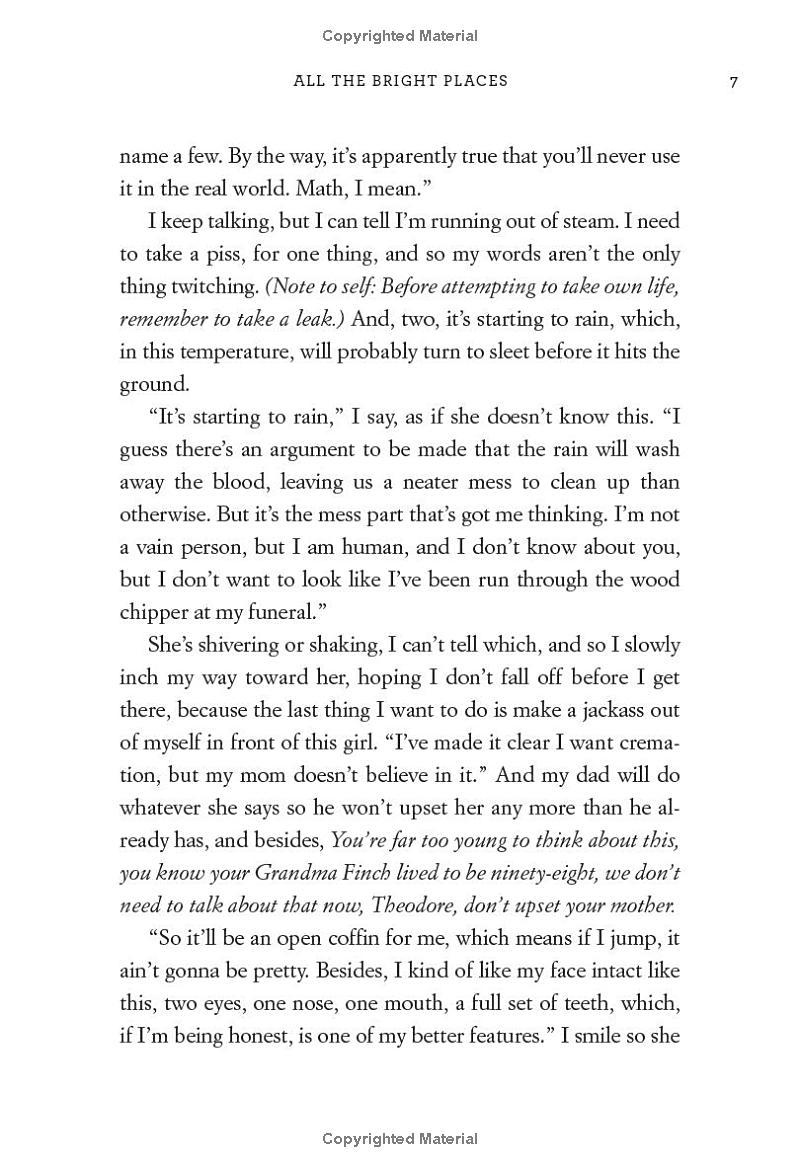 Sách ngoại văn: All The Bright Places Collector's Edition