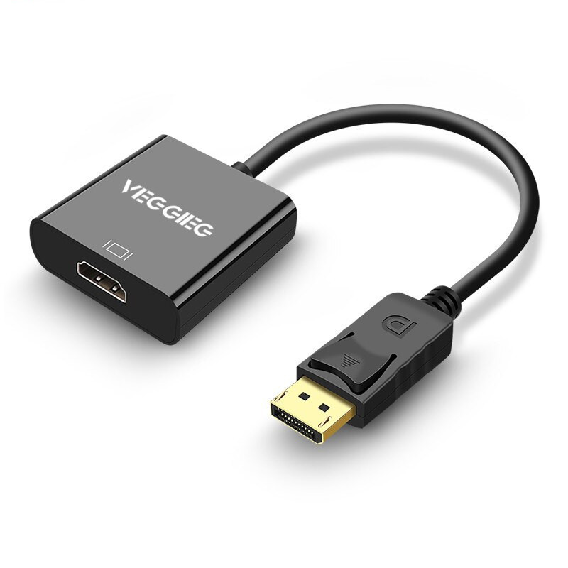 Cáp Chuyển Displayport To HDMI VEGGIEG - Hàng nhập khẩu