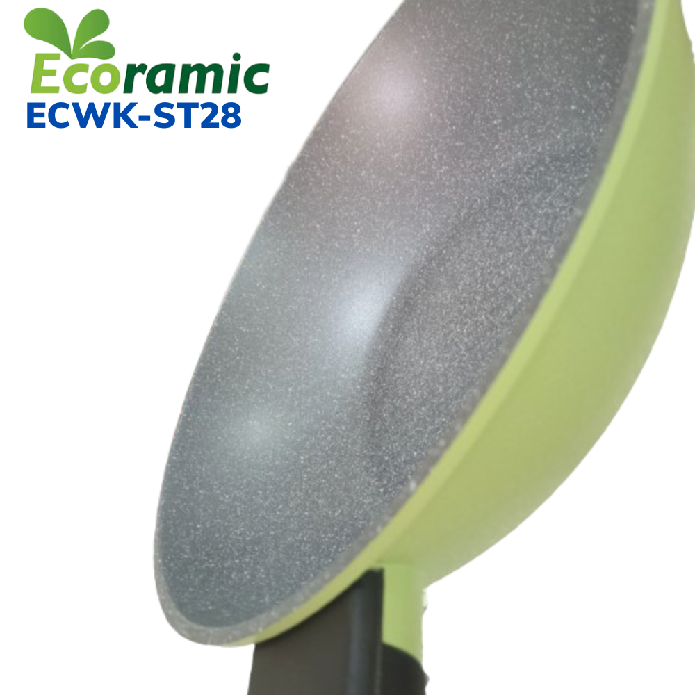 Chảo Đá Sâu Lòng Cao Cấp Ecoramic ECWK-ST28 (28cm)