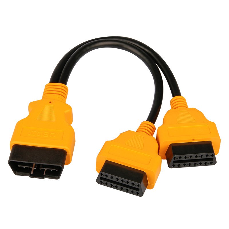 Cáp Chia Cổng OBD 2 Của Xe Ô Tô Loại Tốt | Cáp Chia Cổng OBD 2 Giúp Dễ Dàng Lắp Đặt Thêm Nhiều Phụ Kiện Khác, Kết Nối Nhanh Chóng, Dễ Dàng Sử Dụng