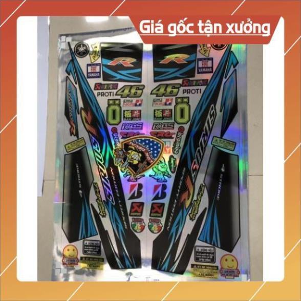 Tem rời sirius Crom titan 7 màu 3 lớp chống nước