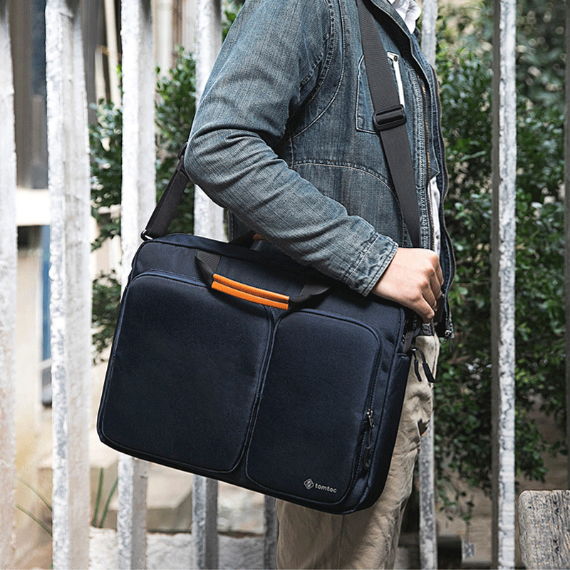 Túi xách chính hãng TOMTOC (USA) Travel Briefcase - A49-E01 cho Macbook 15-16 inch/Ultrabook 15 inch