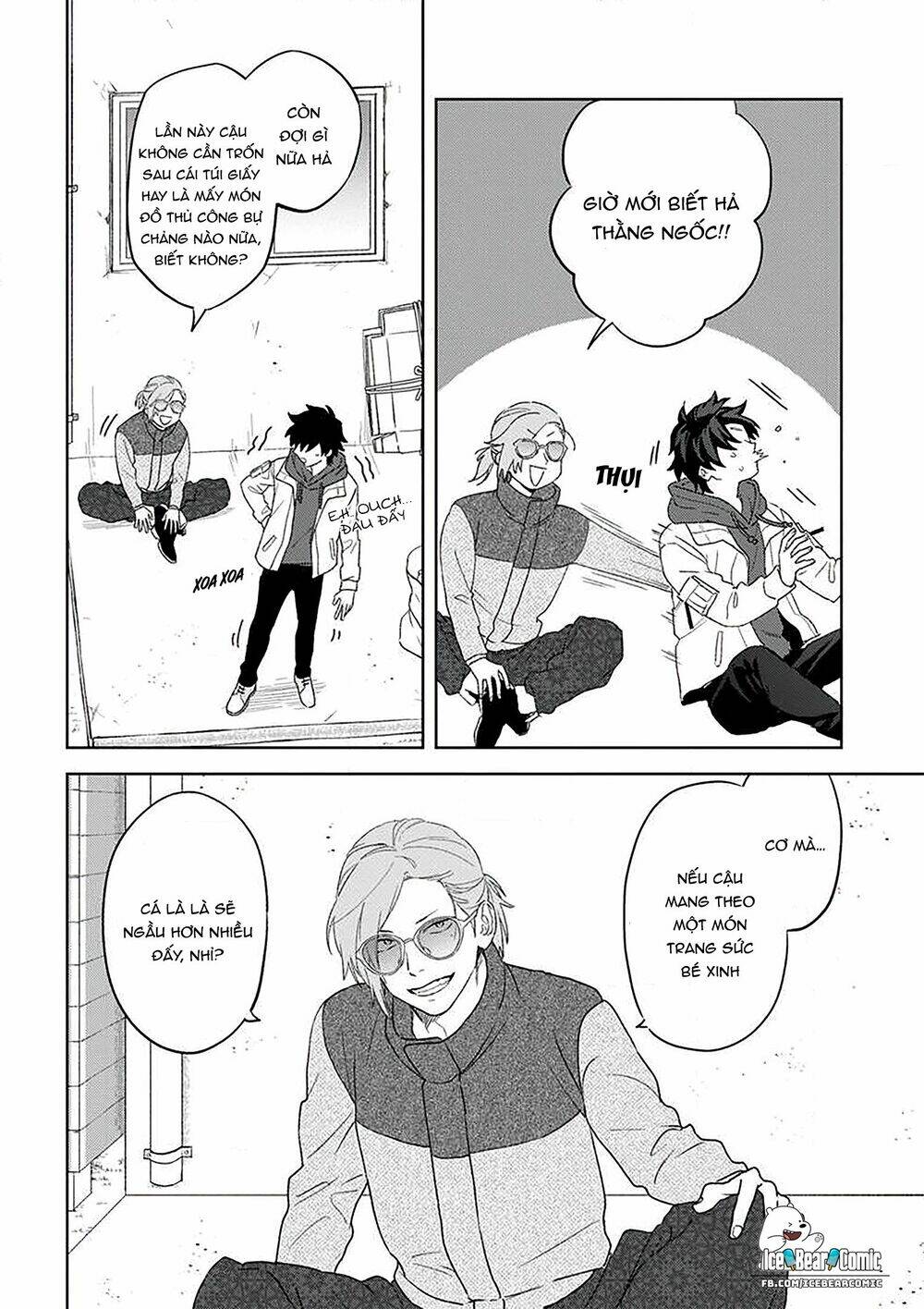 chàng túi giấy đang yêu chapter 14 22