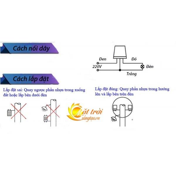 Công tắc cảm biến ánh sáng công suất lớn 25A AS-23