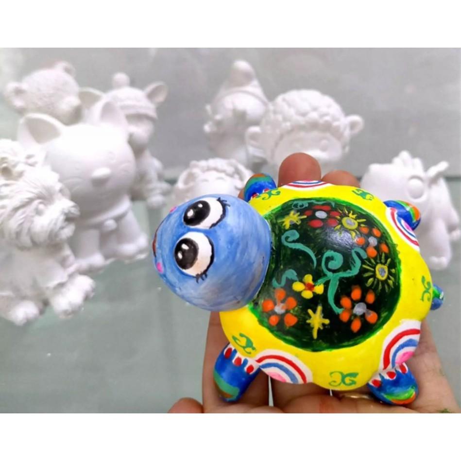 TÔ TƯỢNG THẠCH CAO 12 MÀU 10 TƯỢNG CHO BÉ