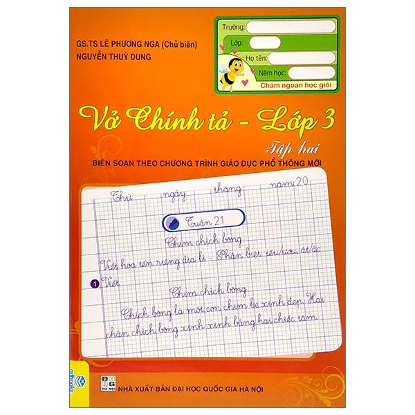 Vở Chính Tả Lớp 3 - Tập 2