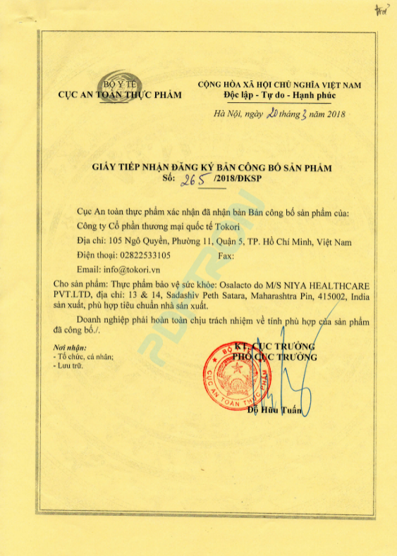 OSALACTO - - GIẢI PHÁP GIÚP HỖ TRỢ CÂN BẰNG HỆ VI SINH Ở ĐƯỜNG TIÊU HÓA - Nhà máy liên doanh với Medinej -USA và đạt chuẩn GMP -WHO