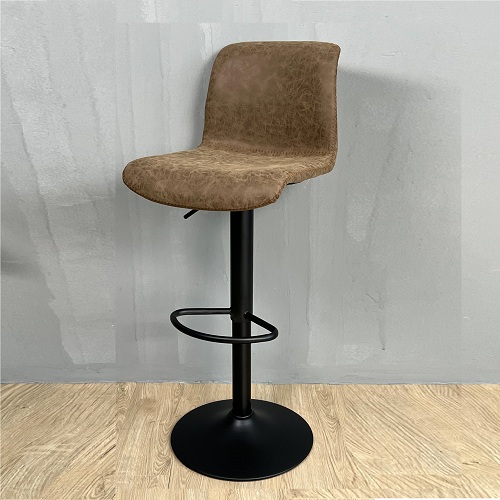 Ghế quầy bar bọc da chân sắt LB66