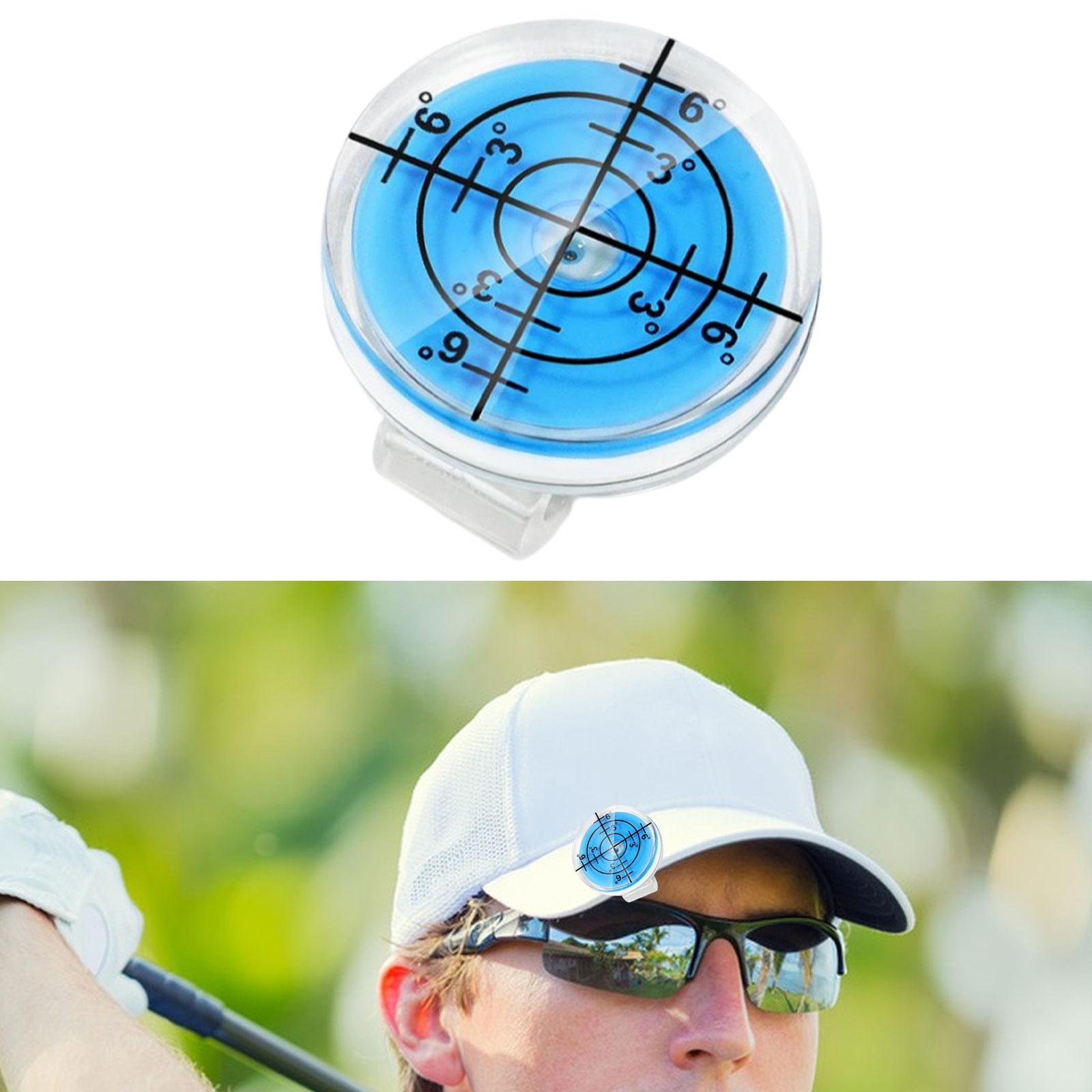 Golf Ball Marker Golf Hat Clip Putting Aid Ball Mark for Outdoor Golfer Gift