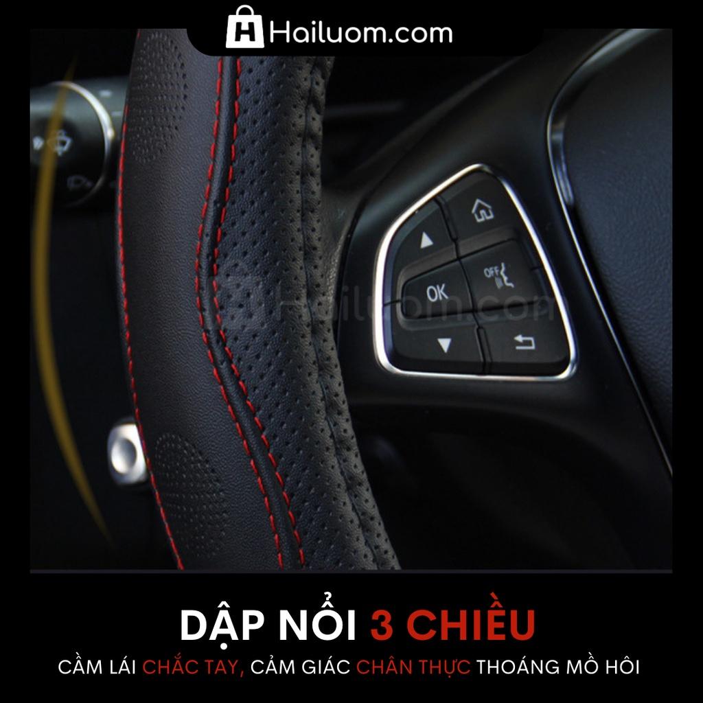 Bọc Vô Lăng ô tô MAZDA 3 - Mã 3D Max - Lõi Cao Su Non & 3D Chống Trượt Tay