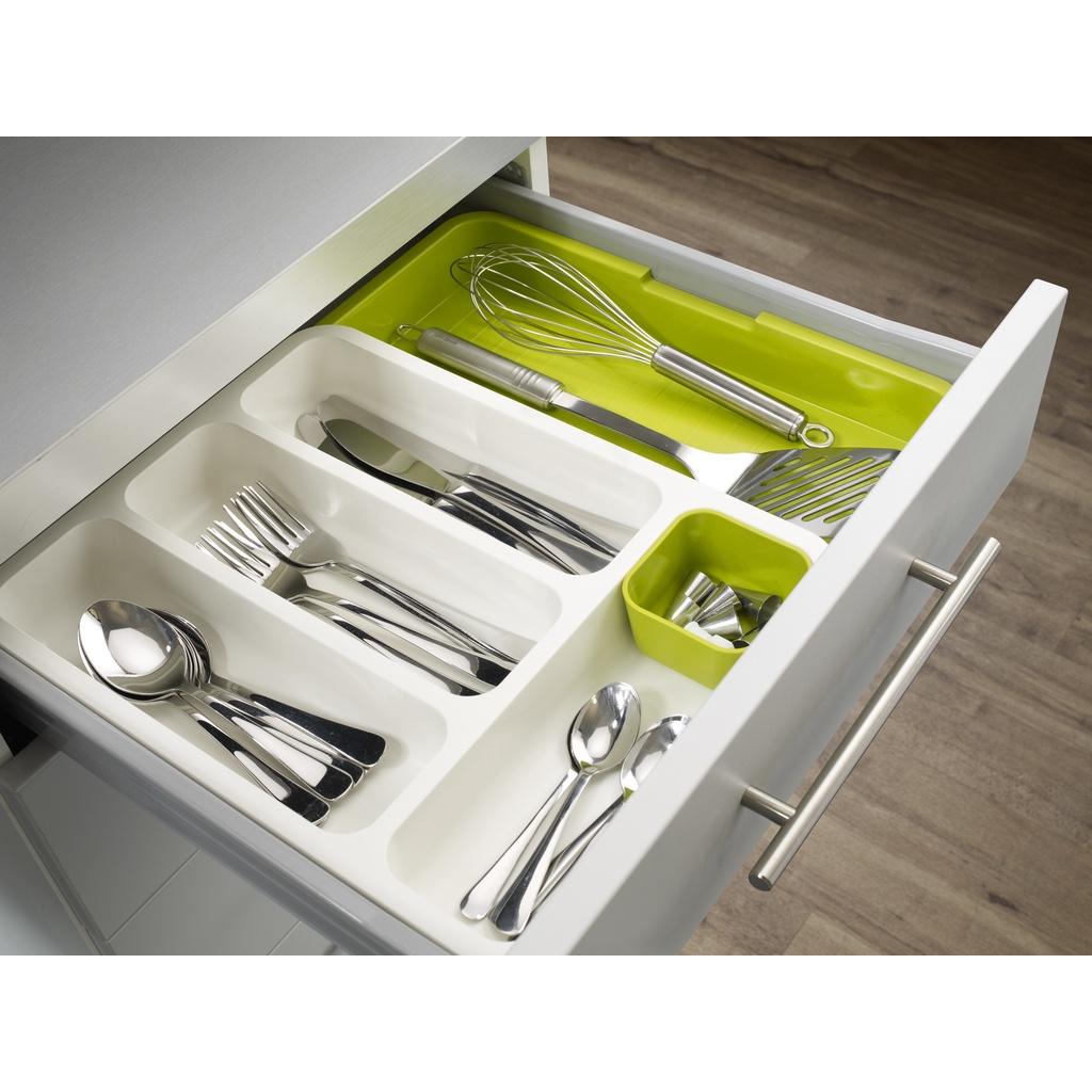 Khay Đựng Ngăn Kéo Tủ Joseph Joseph 850413 - Cutlary Tray Green