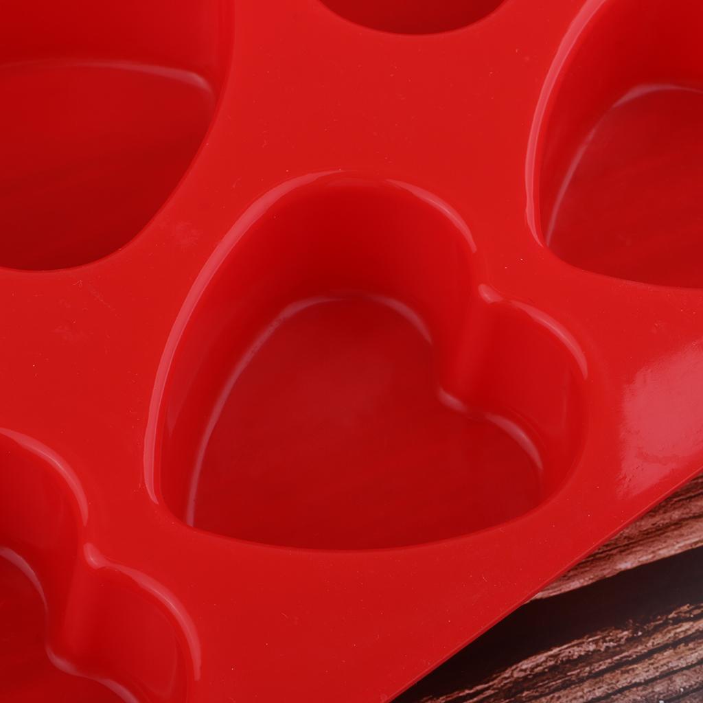 Silicon Wedding Cake Heart Mold Fondant Baking Mould Crafts Resin DIY Molds