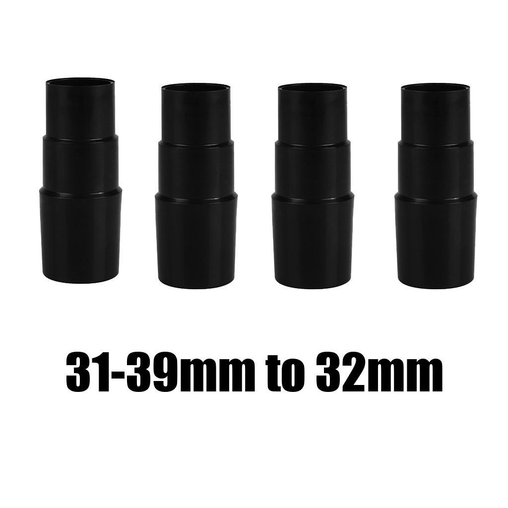 Vacuum Cleaner Brush Nozzle Hose Connector Adapter 32mm to 32mm 35mm 4pcs