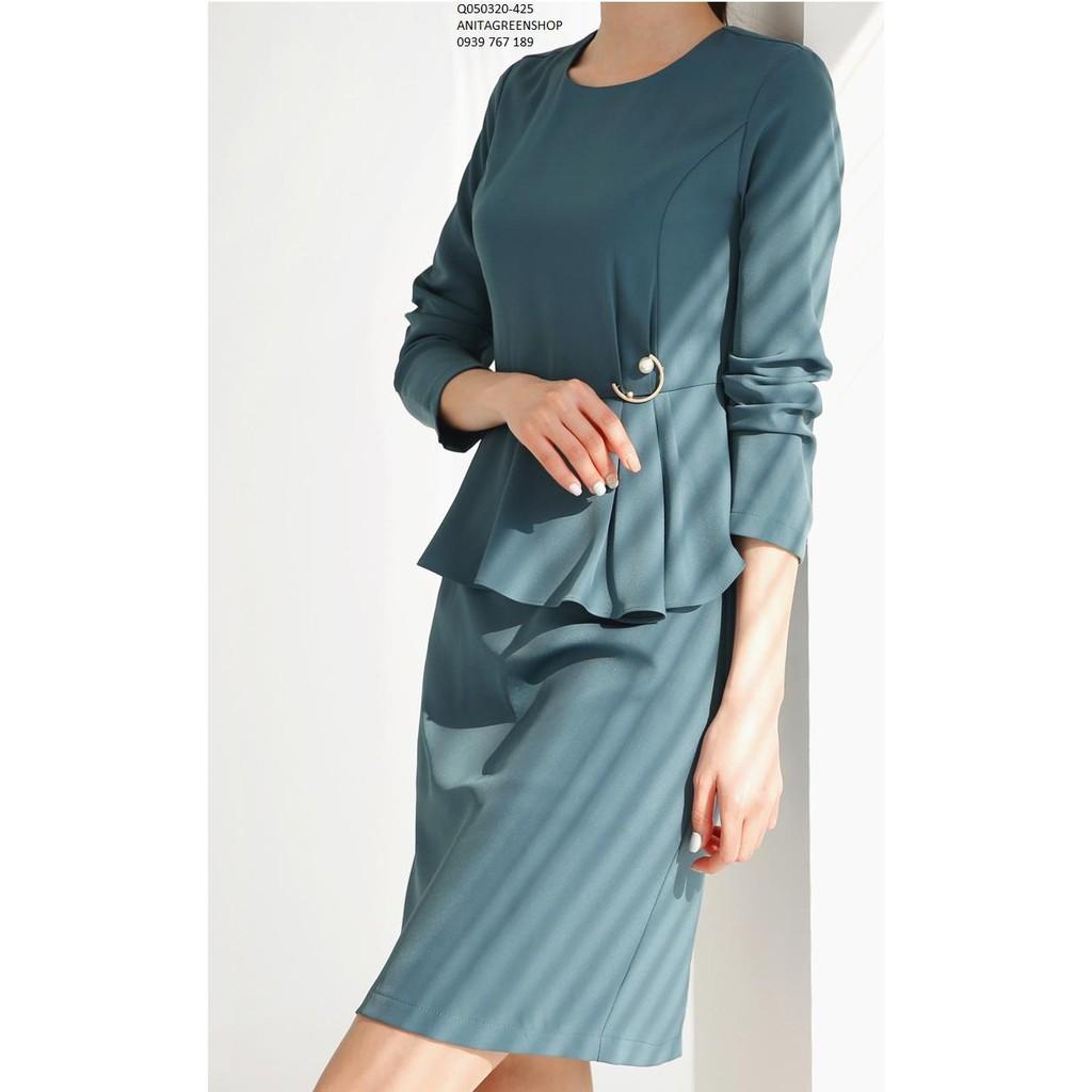 Q050320 ĐẦM PEPLUM NỮ THIẾT KẾ