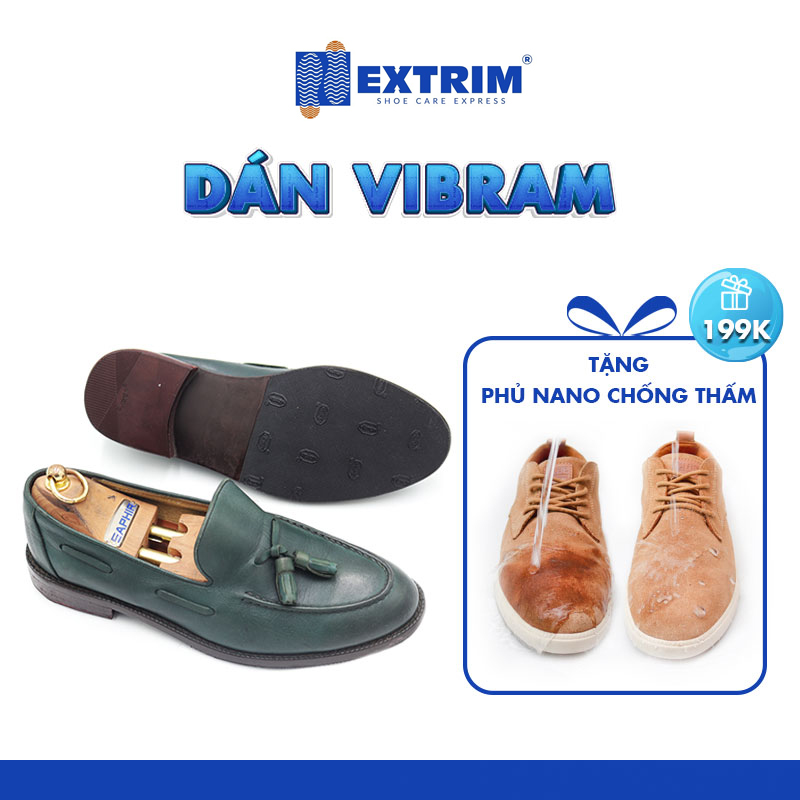 HCM Evoucher Bảo vệ giày vượt trội - Miễn phí phủ Nano giày trị giá 169k khi dán đế giày bằng Vibram/ Topy tại EXTRIM