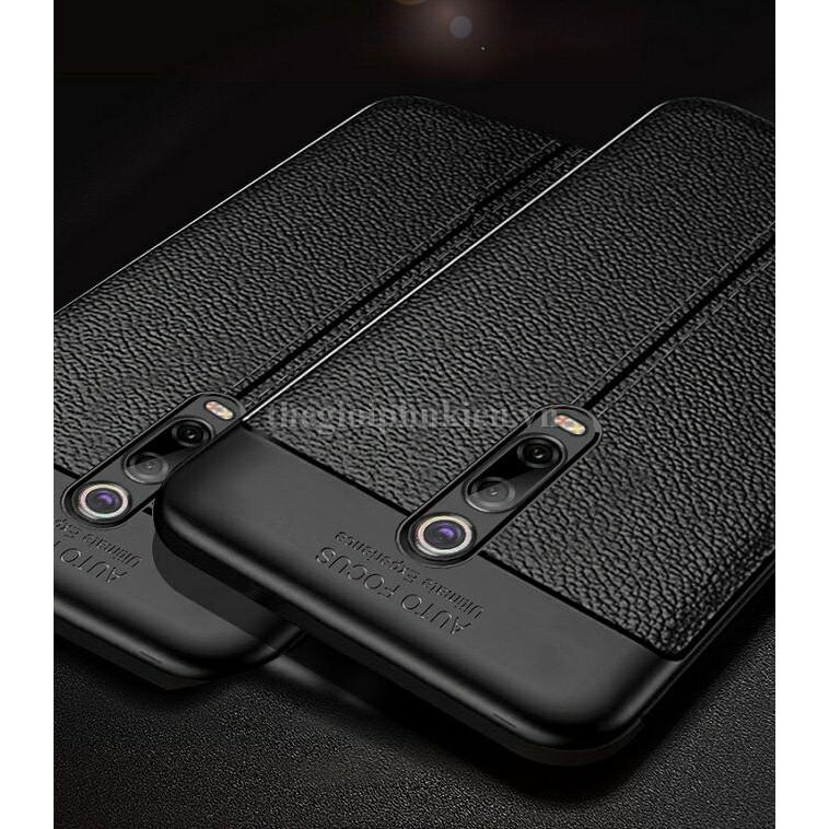 Ốp lưng Xiaomi Redmi K20 Pro silicon giả da, chống sốc Auto Focus