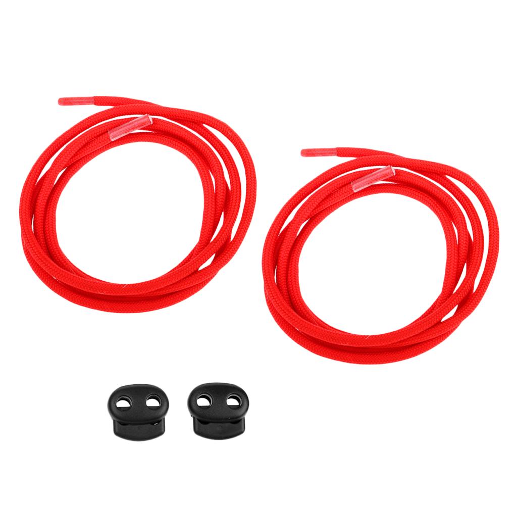 7-Strand Shoe Laces Shoelaces Fire Starter Emergency Survival Red