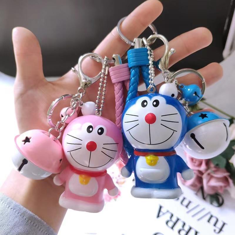 Móc Khóa Đôi HELLO KITTY_Móc Khóa DOREMON_Phụ Kiện Đeo Túi Xách Cao Cấp Hot Trend