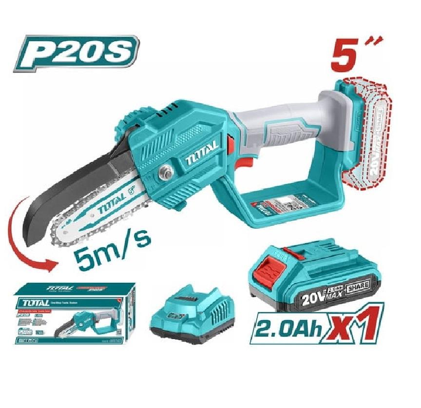 MÁY CƯA XÍCH DÙNG PIN 20V TOTAL TGSLI20581 - HÀNG CHÍNH HÃNG