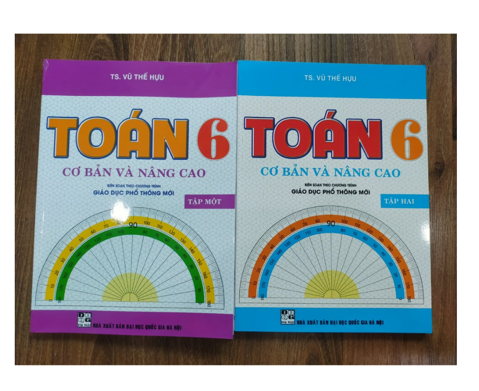 Sách - Combo Toán Cơ Bản Và Nâng Cao Lớp 6 - Biên Soạn Theo Chương Trình Giáo Dục Phổ Thông Mới