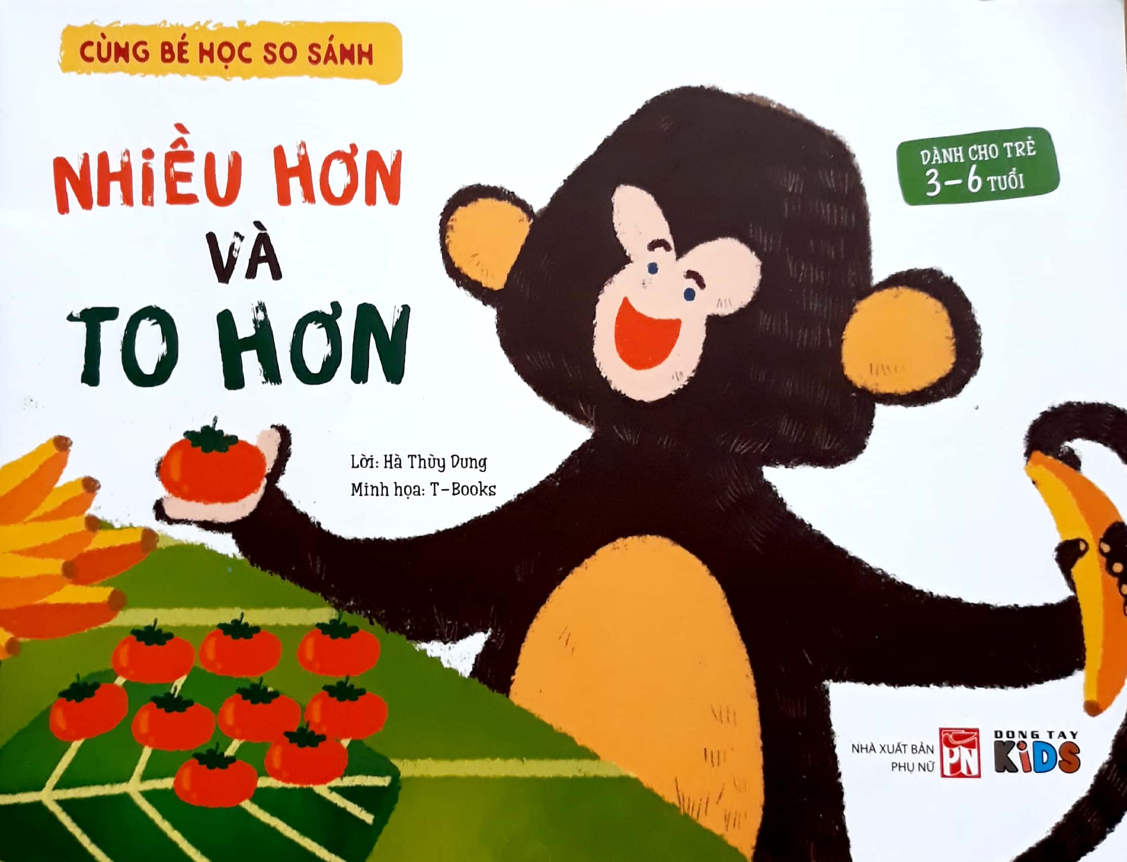 Cùng Bé Học So Sánh - Nhiều Hơn Và To Hơn