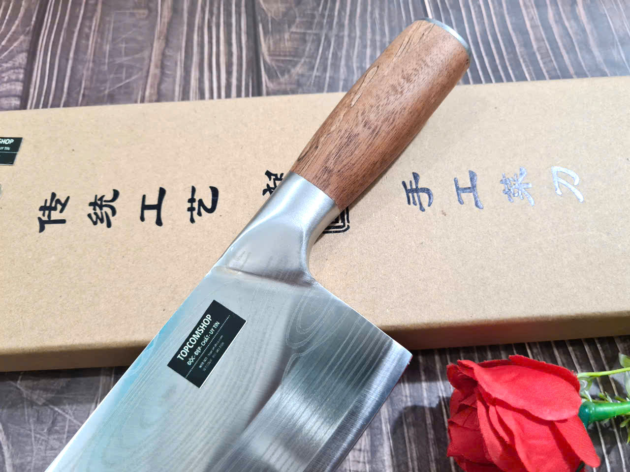 DAO - DAO BẾP NHẬT BẢN SANTOKU MÃ  A23 DT124 nt topcoomshop vn