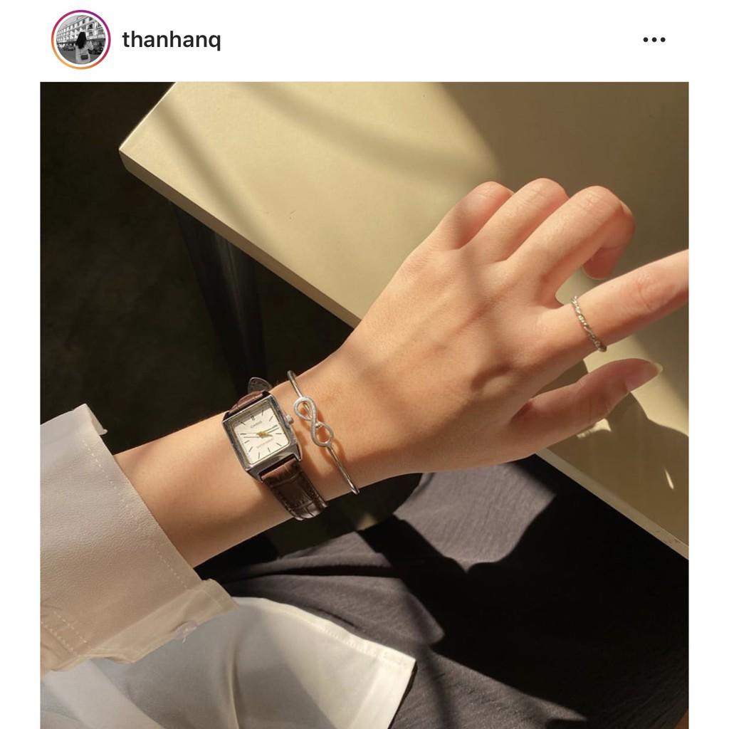 Kiềng thân đặc mở chốt đầu tròn S925 LANN