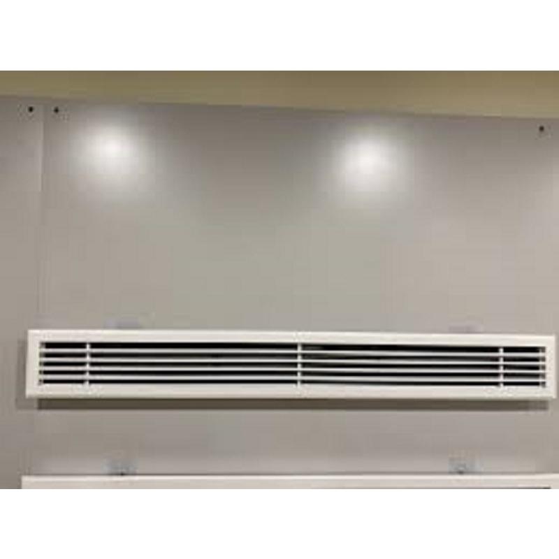 Cửa gió nan bầu dục 1000x 150mm cửa gió hồi điều hòa âm trần, cửa gió nhôm