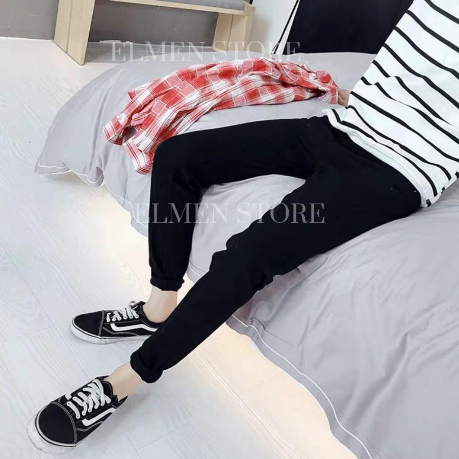 Jeans đen trơn