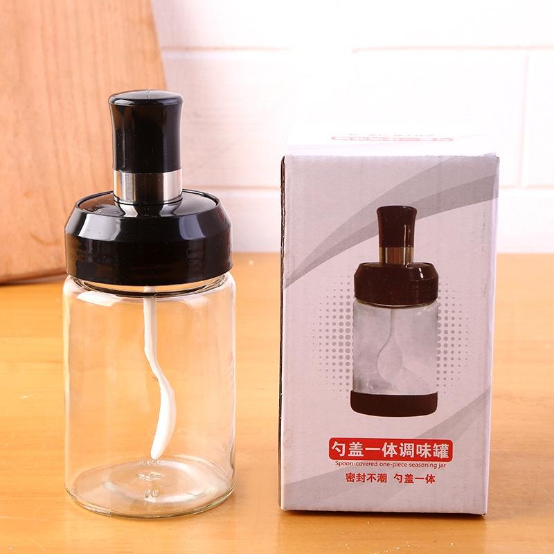 COMBO 5 Hũ Đựng Gia Vị Kèm Thìa Thông Minh