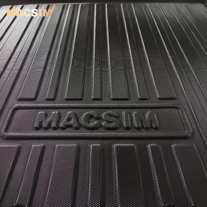 Thảm lót cốp xe ô tô Honda Civic qd 2022 nhãn hiệu Macsim chất liệu TPV cao cấp màu đen