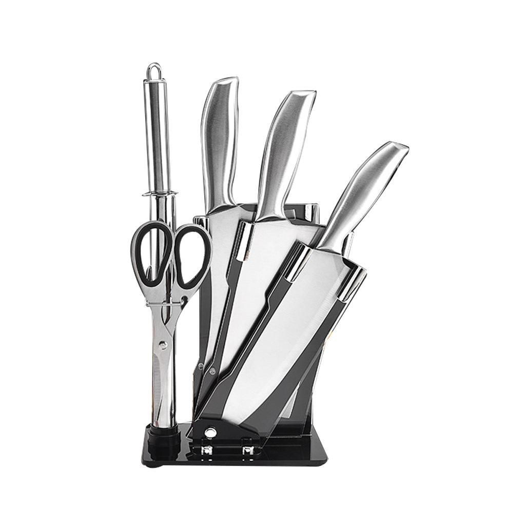 Bộ 6 Món Dao Kéo Nhà Bếp Nhật - Inox Cao Cấp - Miễn Phí Vận Chuyển