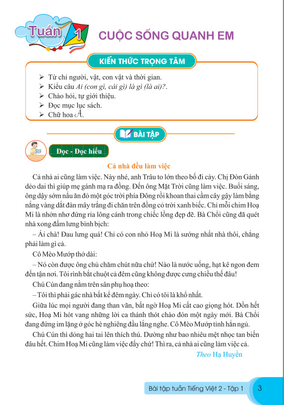 Sách - Bài Tập Tuần Tiếng Việt Lớp 2 - Biên Soạn Theo Chương Trình GDPT Mới - Cánh Diều - ndbooks
