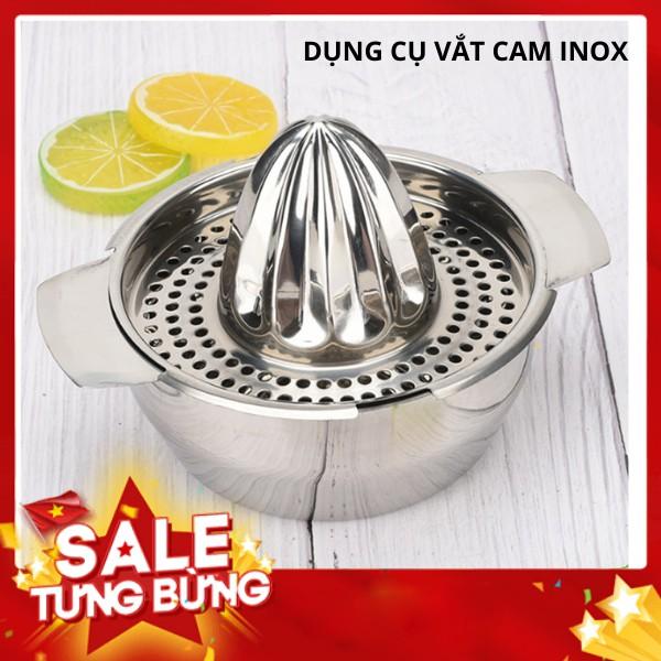 { HOT} Dụng cụ vắt cam/ vắt trái cây bằng inox không gỉ cao cấp