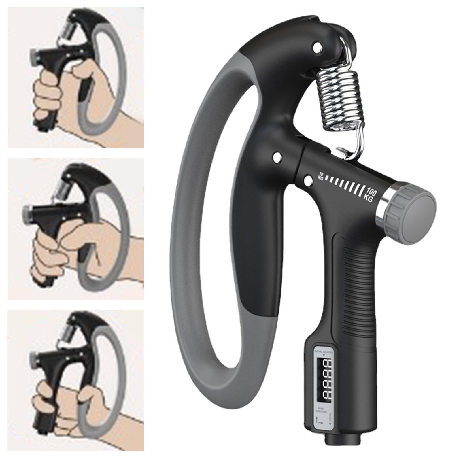 Hand Grip Strengthener Heavy Duty Strength Training Hand Gripper Adjustable