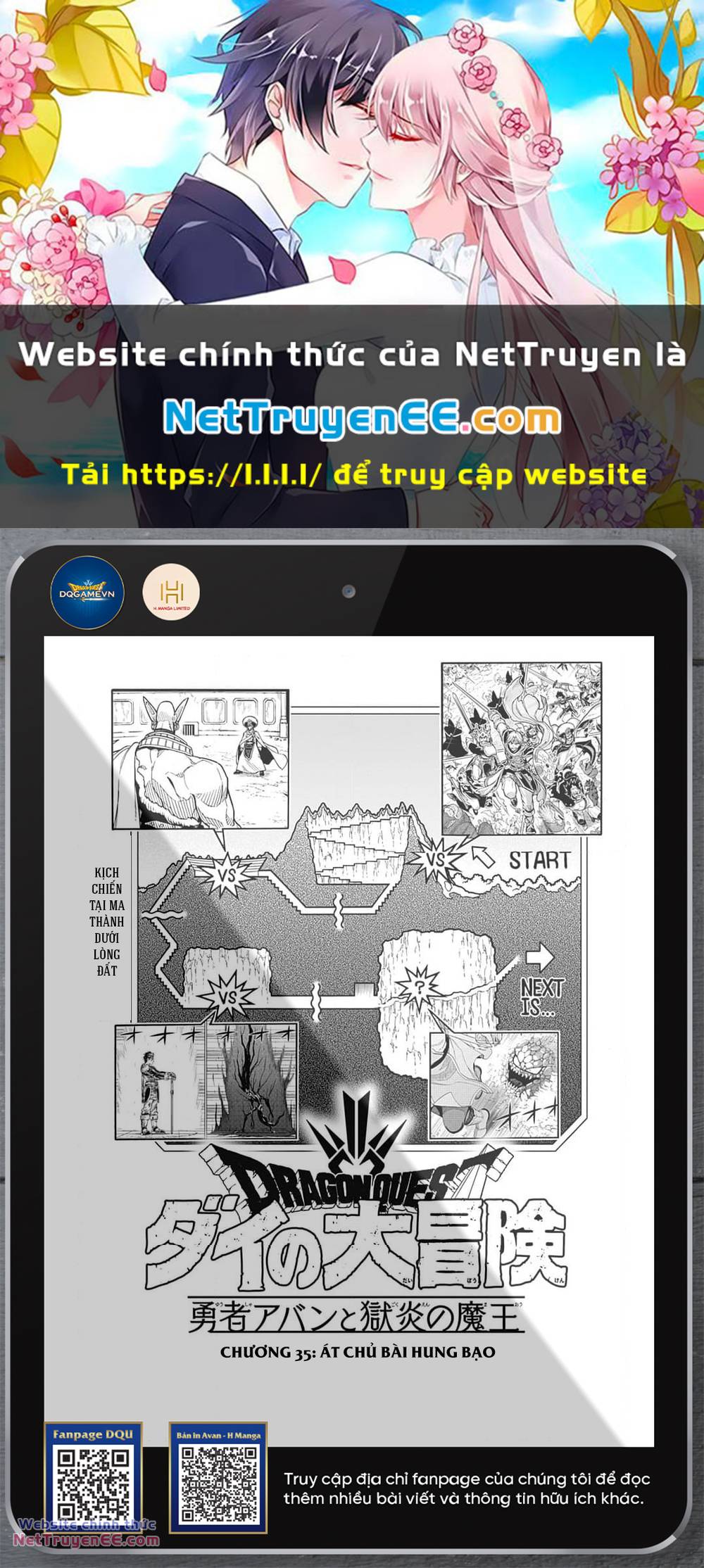 dragon quest - dũng giả avan và ngục viêm ma vương chapter 35 1