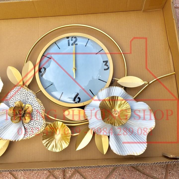 Đồng Hồ Trang Trí Cành Hoa TP-077Y