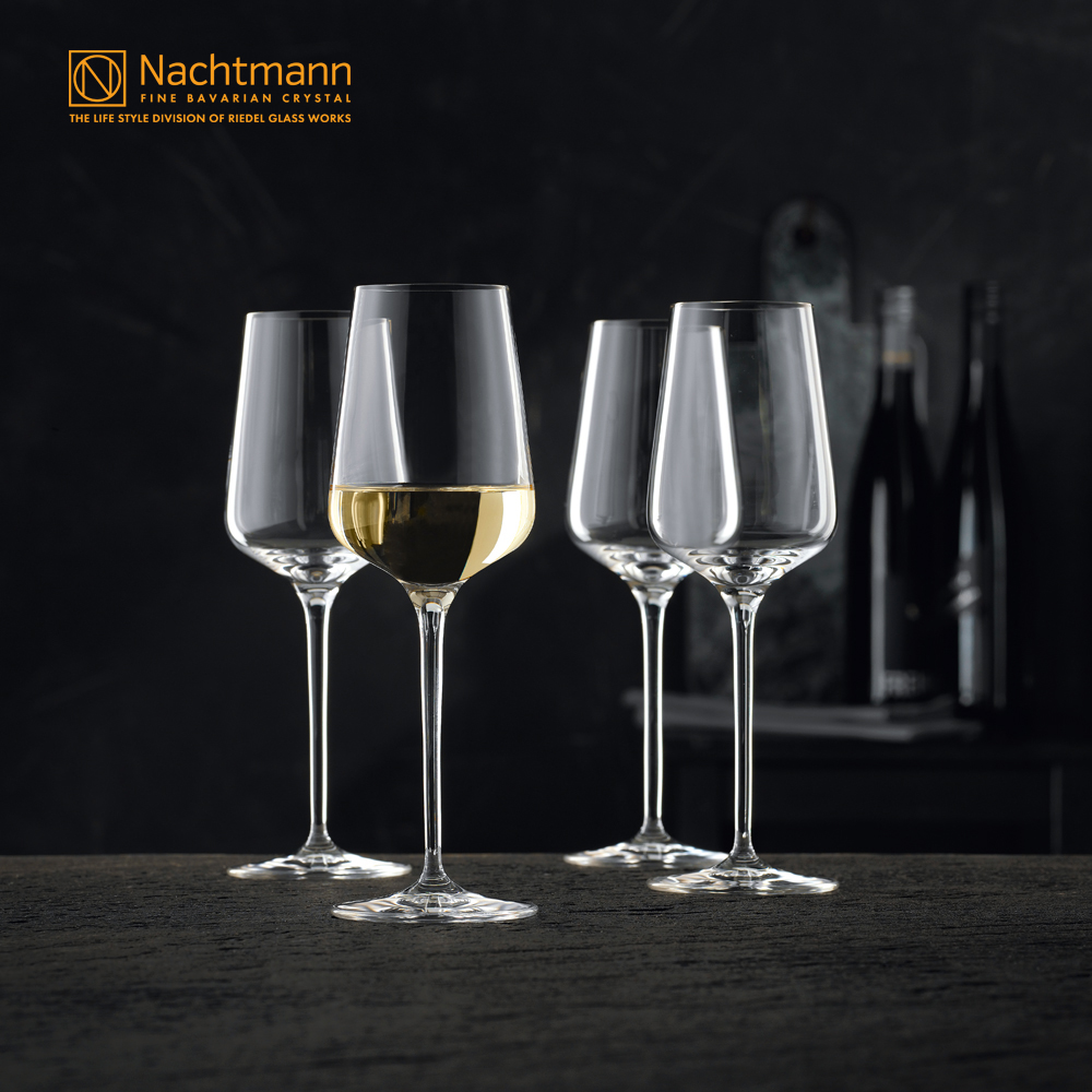 Bộ 4 ly rượu vang trắng Nachtmann ViNova - Hàng chính hãng Đức