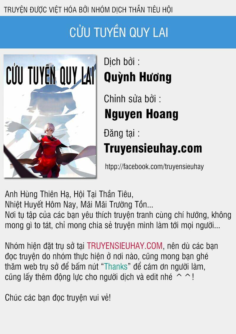 cửu tuyền quy lai chapter 41 1