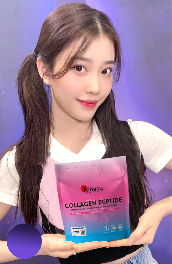 Bột collagen peptide KIHASU: Collagen bột cao cấp nippi Japan da trẻ đẹp hơn