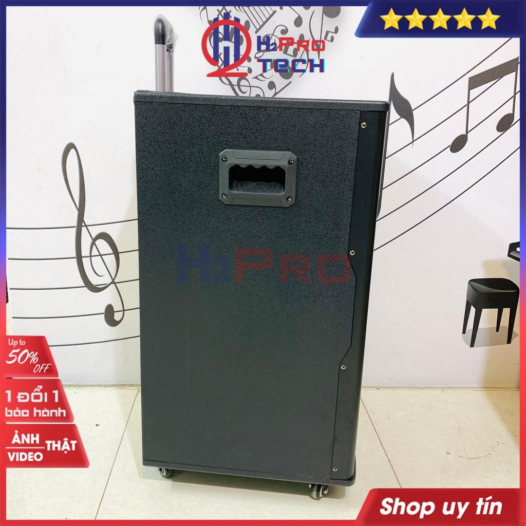 Loa kẹo kéo karaoke, loa kéo bluetooth DMX TC15-3B bass 40 300W hát karaoke cao cấp, công suất lớn - H2pro tech-Hàng chính hãng