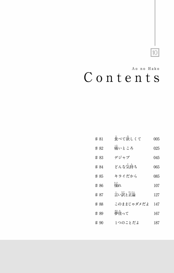 Ao no Hako 10 - Blue Box 10