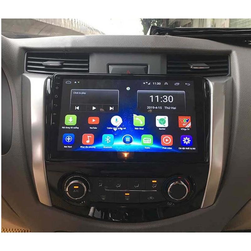 Màn hình andrnoid 10. cho xe NISSAN NAVARA , màn hình kết nối wifi, sử dụng dữ liệu di động từ điện thoại